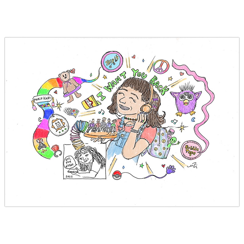 Want You Back Art Print