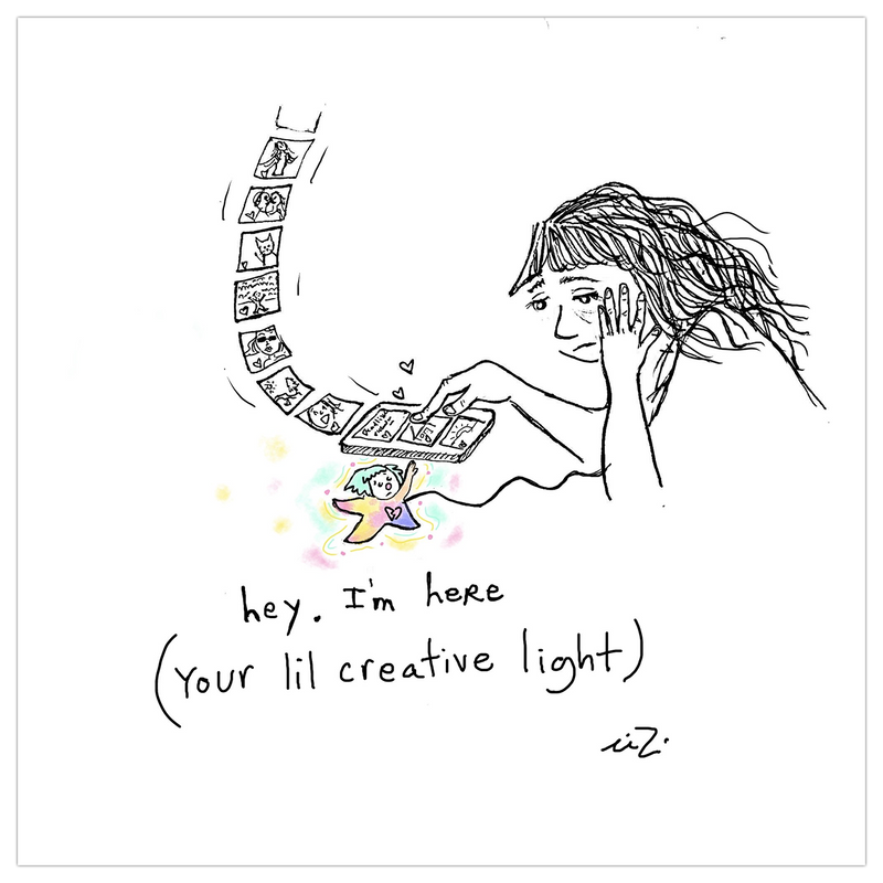 Creative Light Art Print