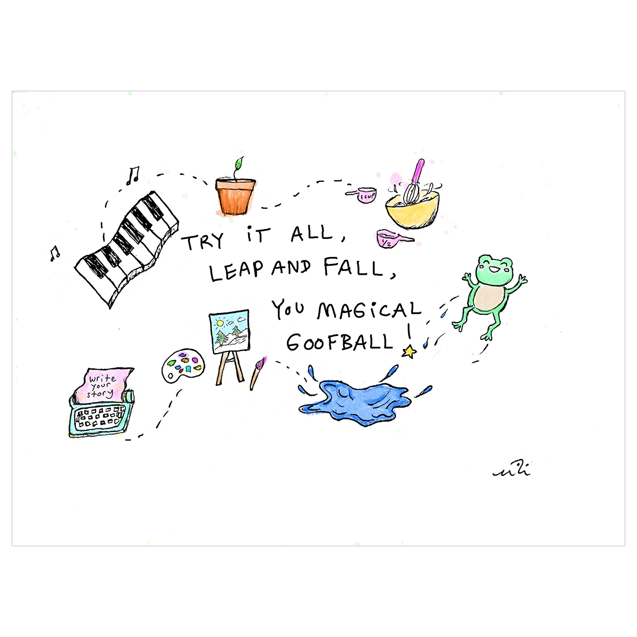 Try It All Art Print