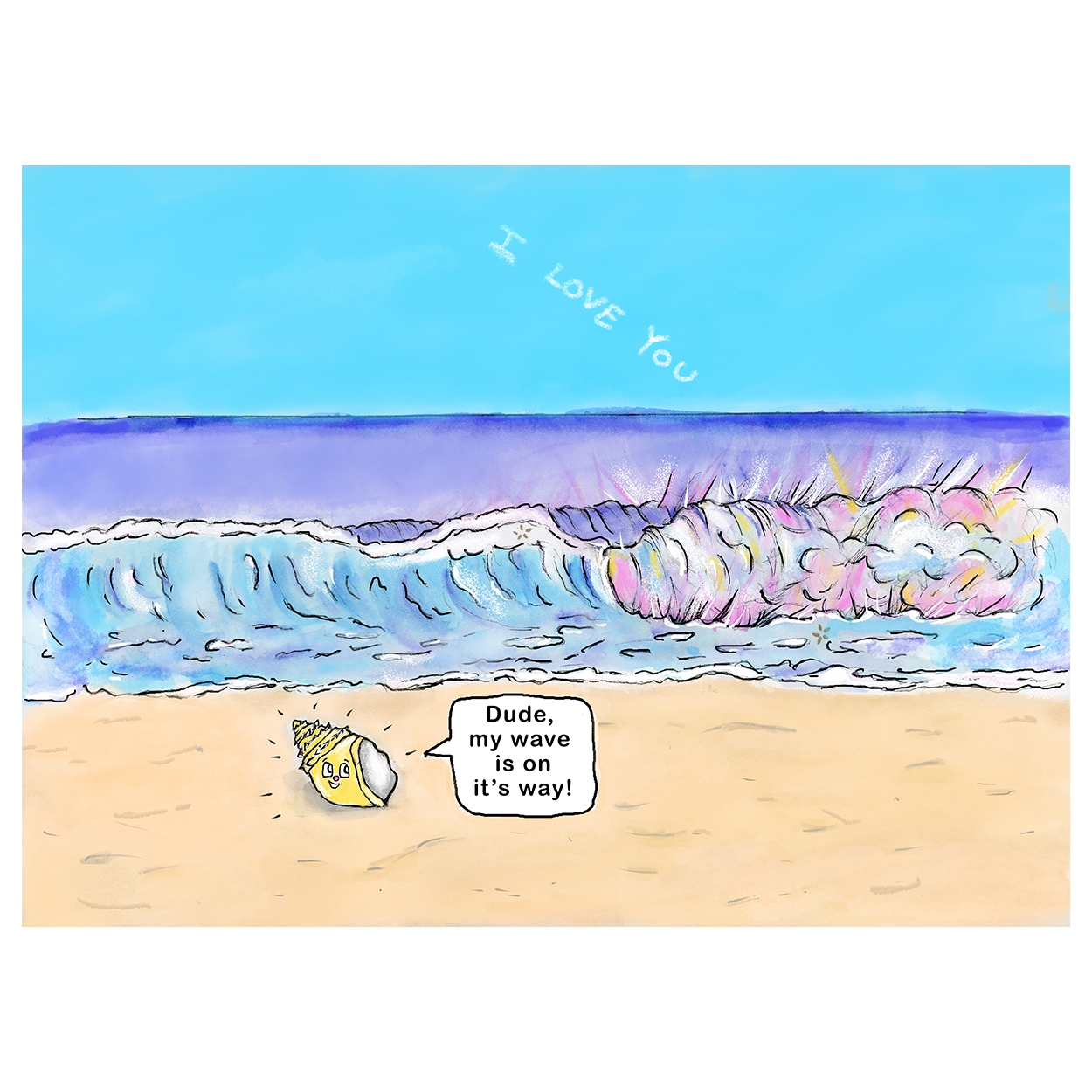 Seashells Art Print